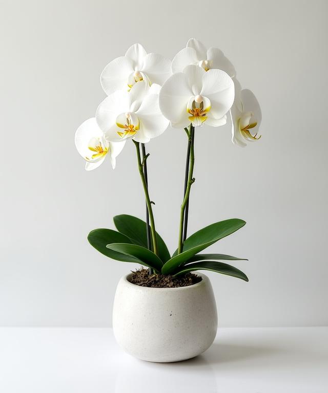 Elegant Orchids potted plant